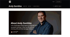 Desktop Screenshot of andygambles.com